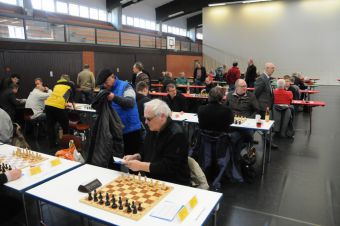 Blick in die Halle